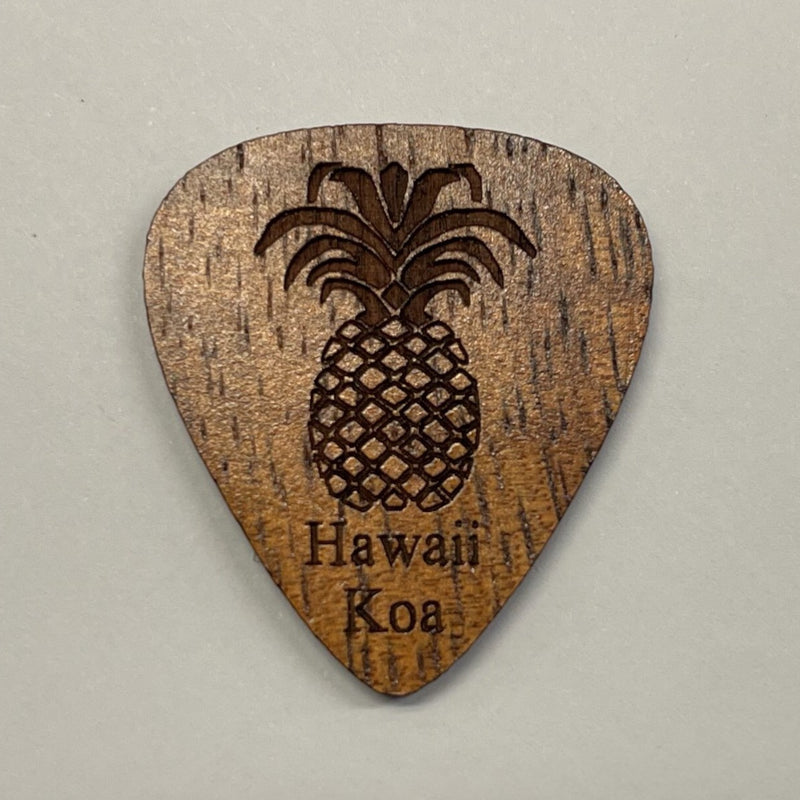 Kauai Guitar Koa Picks - Hawaii Pineapple
