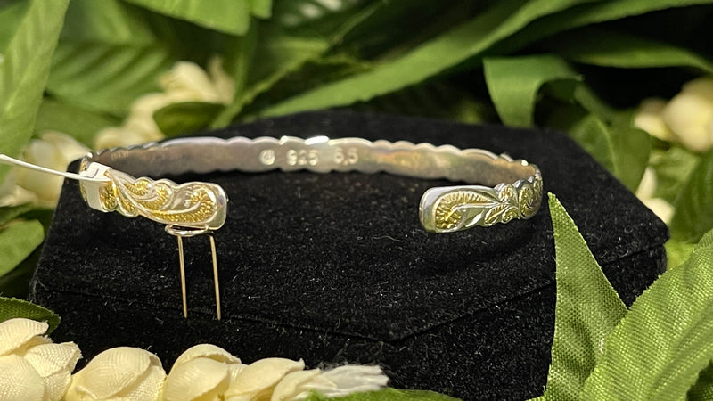 Hawaiian Heirloom Cuff Bracelet