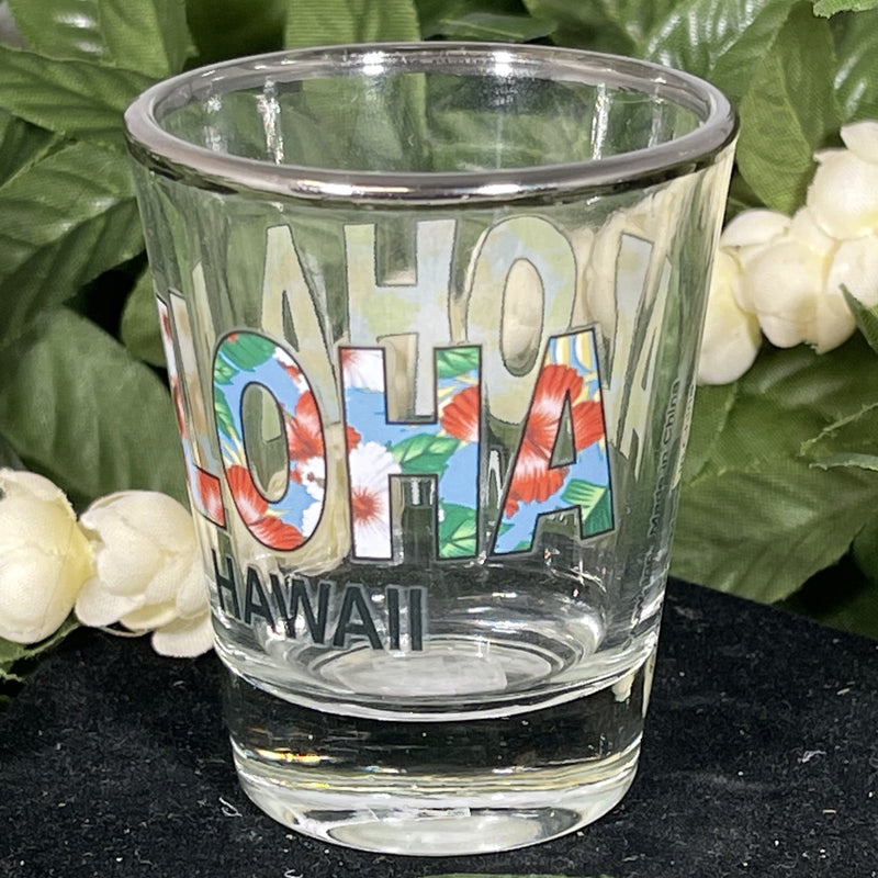 Shot Glass - Tropical Aloha