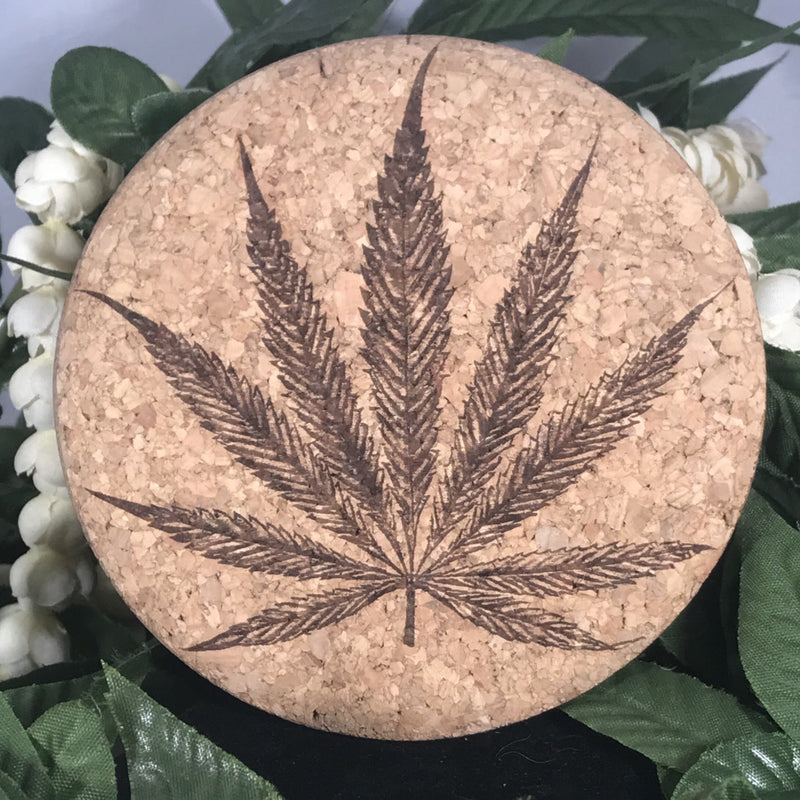 Coaster - Cannabis Sativa