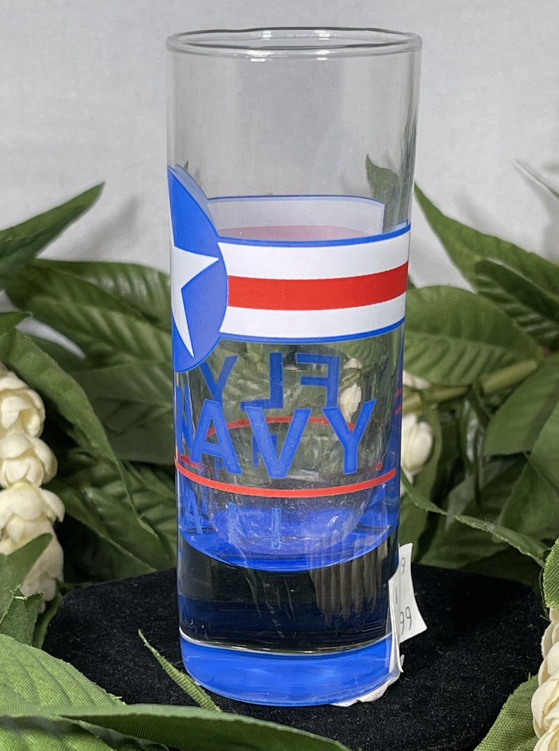 Cordial Shot Glass - FLY NAVY HAWAII