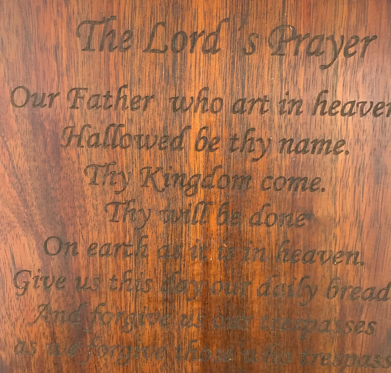 Koa Sign - The Lord's Prayer
