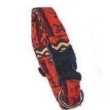 Kilauea Red Dog Collar & Leash