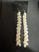 Ni'ihau Momi Shell Pīkake Style Earrings