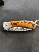 Koa Pocket Knife