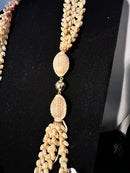 Kaua'i 3 strand Momi and Kahelelani Shell Kipona Style Lei