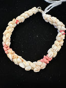 Ni'ihau Multi-colored Momi and Kahelelani Shell Poepoe Style 7.5" Bracelet