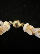 Ni'ihau Momi and Kahelelani Shell Kipona Style 8 1/4" Bracelet
