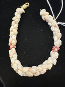 Ni'ihau Momi and Kahelelani Shell Kipona Style 7 1/2" Bracelet