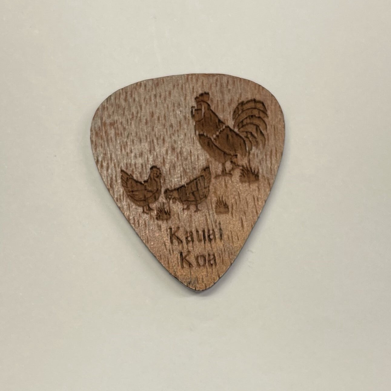Kauai Guitar Koa Picks Kauai Chickens