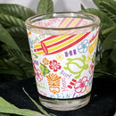 Shot Glass - White and Clear Hawaii