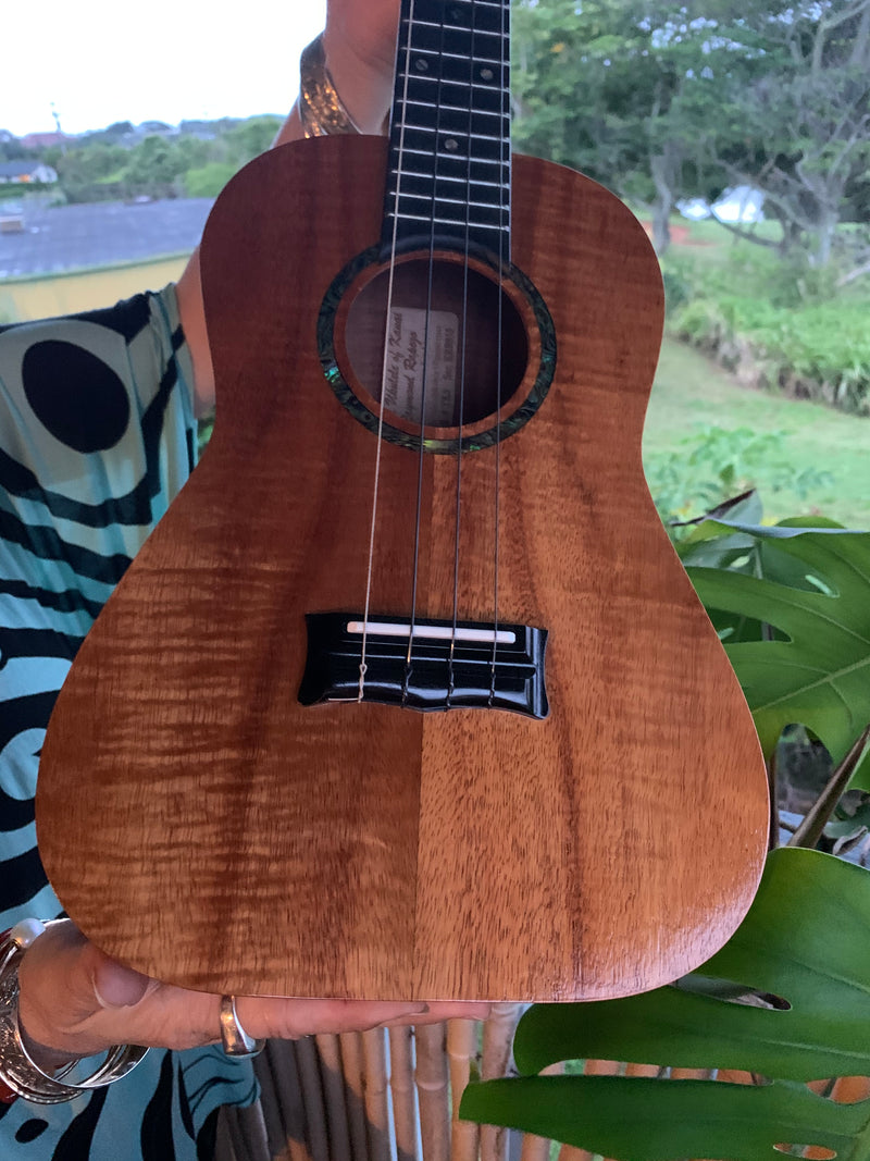 4-String Tenor Koa Ukulele Low G - Kauai Made