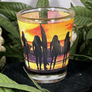 Shot Glass - Surfer Girls Sunset