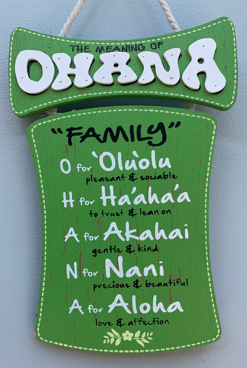 Sign - OHANA