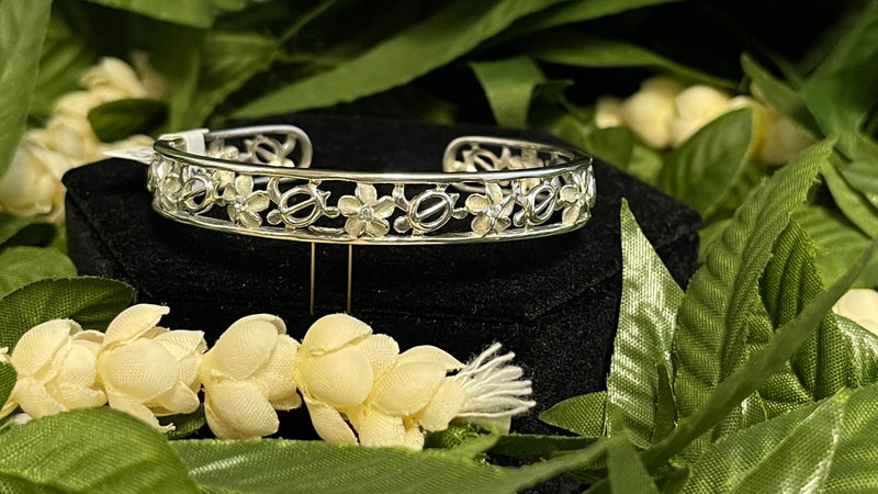 Hawaiian Heirloom Cuff Bracelet
