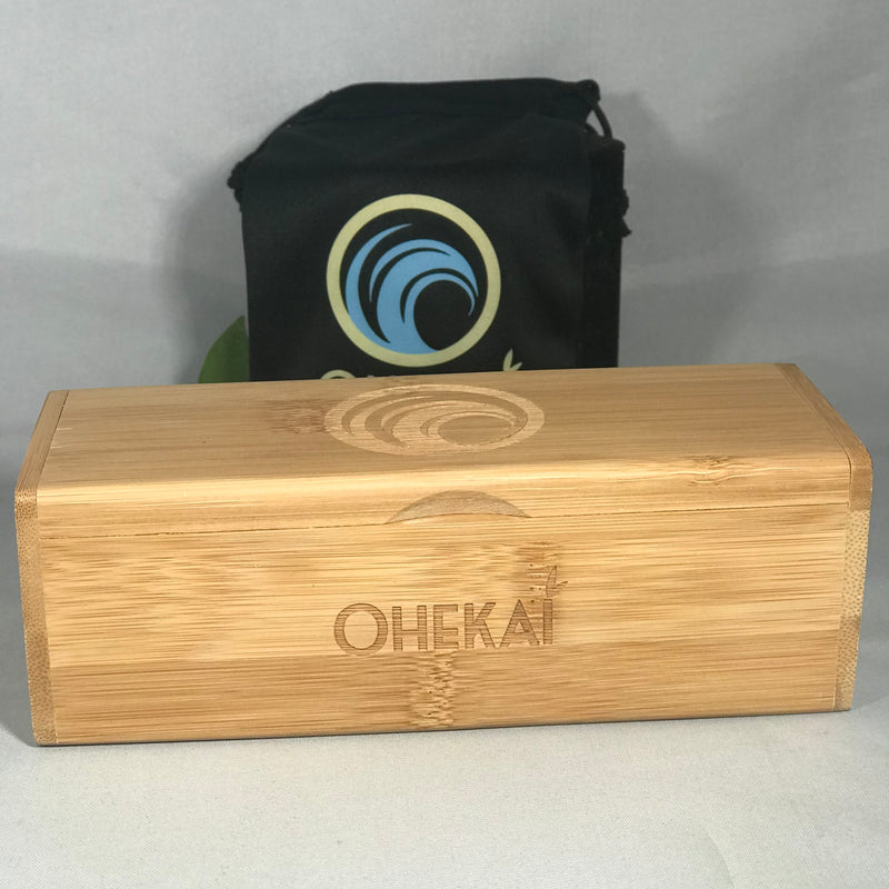 Black Lens Pakala Bamboo Sunglasses