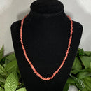 Ni'ihau Kahelelani 'Ula'ula (Red) Shell herringbone Style Lei