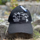 Hat - The Hawaiian Islands - Black or Blue