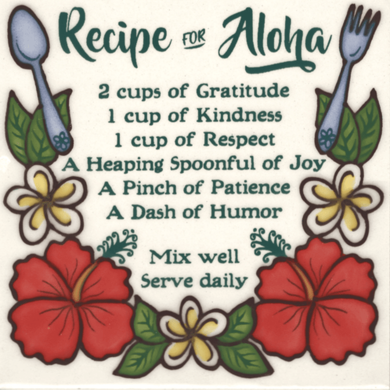 Recipe For Aloha Tile