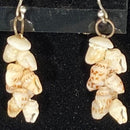 Ni'ihau Momi Shell Pīkake Style Earrings