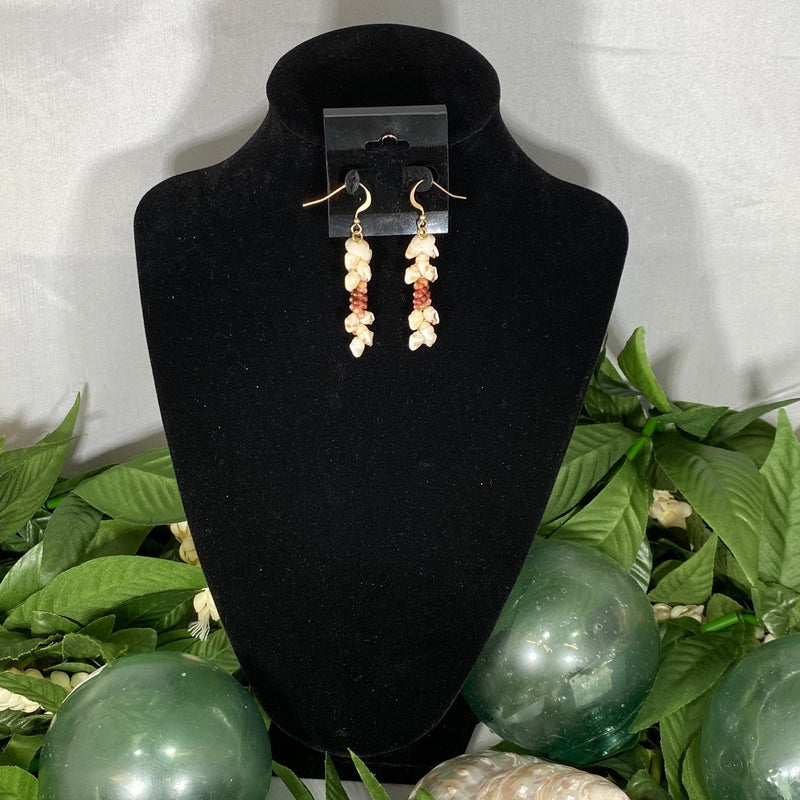 Kaua'i Momi and Kahelelani Shell 1.5" Earrings