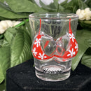 Shot Glass - Suck ‘Em Up Red or Blue