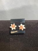 Kaua'i Momi and Kahelelani Shell Flower Earrings