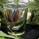Shot Glass - Stained Glass Bird Of Paradise