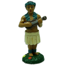 Dashboard Hula Doll - Keoni with 'Ukulele