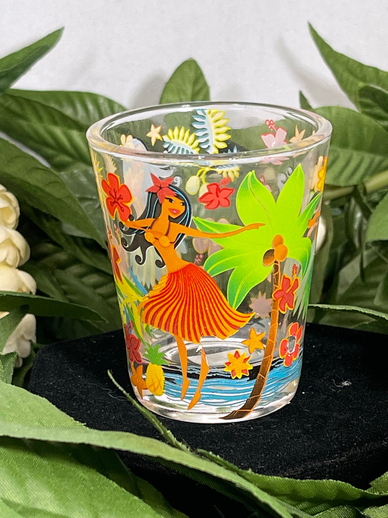 Shot Glass - Sunshine Hula Dancer