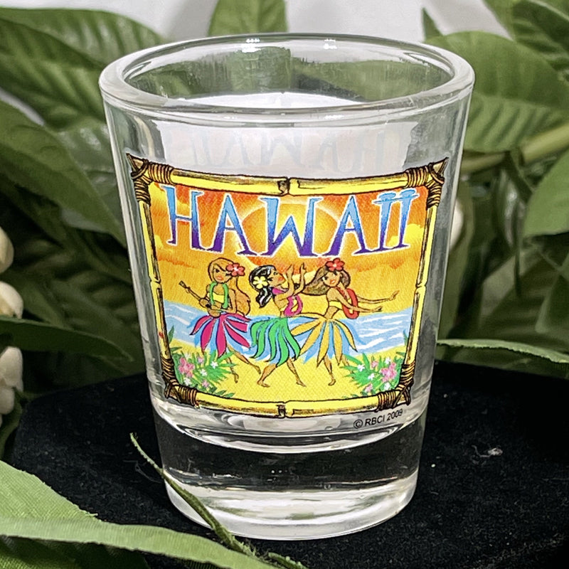 Shot Glass - HAWAII Hula Dancer