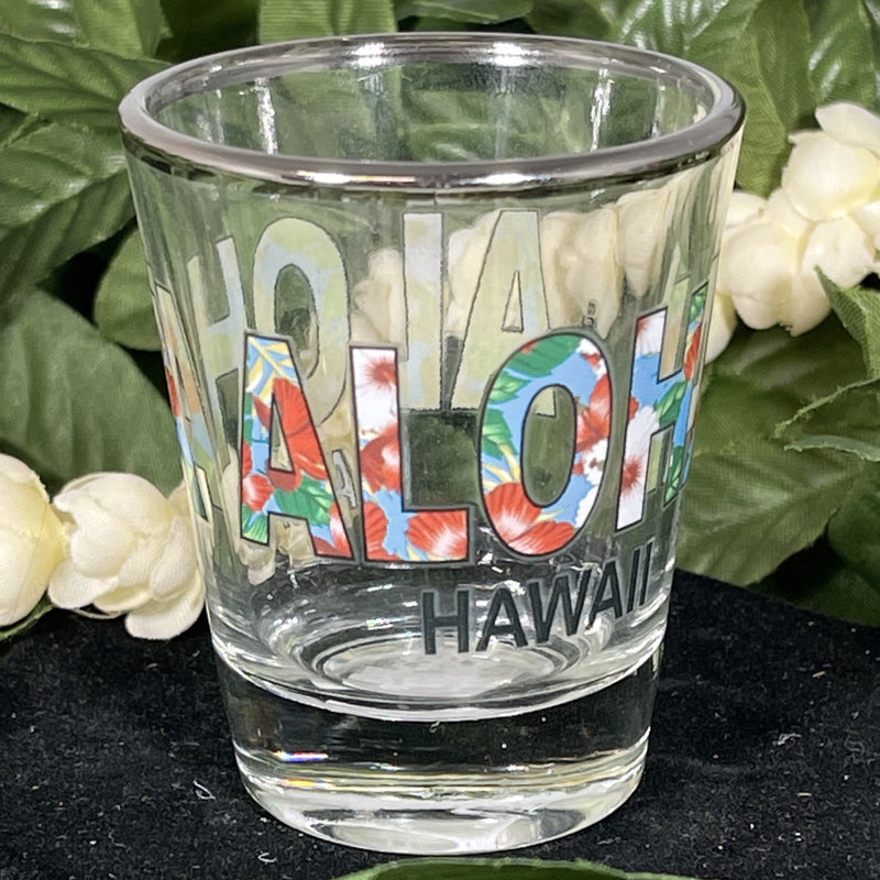 Shot Glass - Tropical Aloha