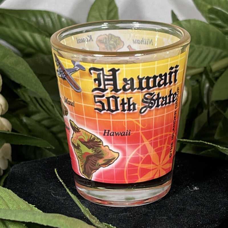 Shot Glass - Hawaii 50th State