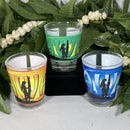 Shot Glass - Surfer Boy Hawaii Green, Yellow, Blue