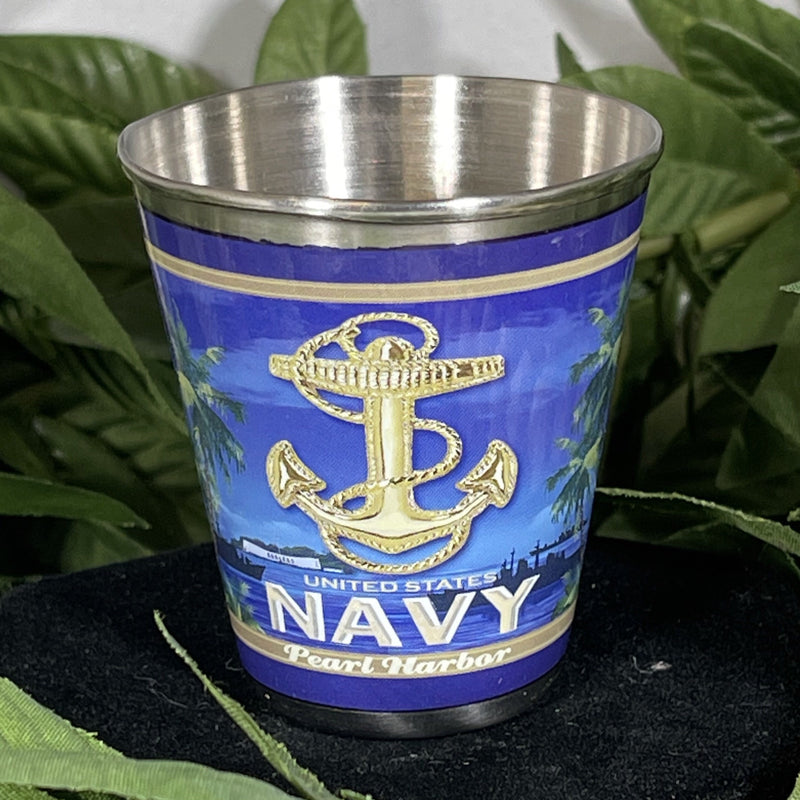 Shot Glass - United States Navy (Pearl Harbor)
