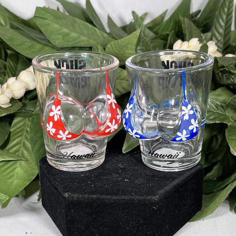 Shot Glass - Suck ‘Em Up Red or Blue