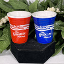 Ceramic Shot Glass - Hawaiian Islands Blue or Red