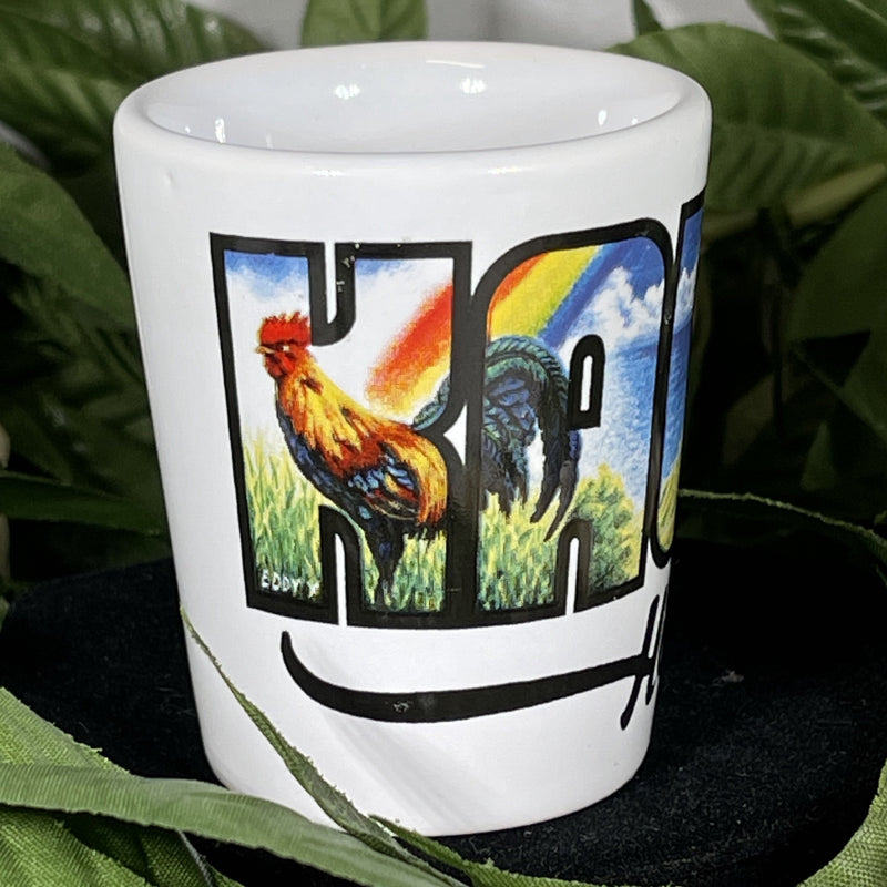 Shot Glass - KAUAI Rooster