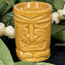 Shot Glass - Ceramic Tan Tiki