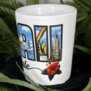 Shot Glass - Ceramic Hawaii