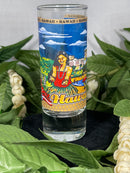 Cordial Shot Glass - Navy Hula HAWAII