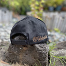 Koa Wood Bill Cap - Hawaiian Island Chain with Sunburst