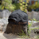 Koa Wood Black or Brown Kauai Island Hat w/ Tribal Waves Rim