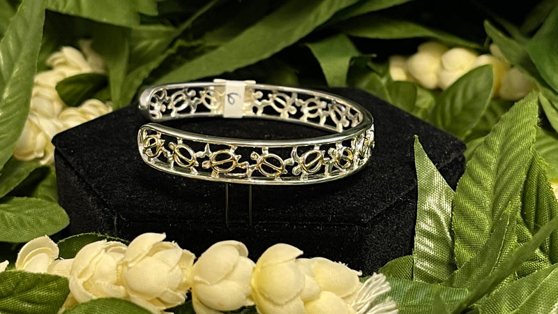 Hawaiian Heirloom Cuff Bracelet