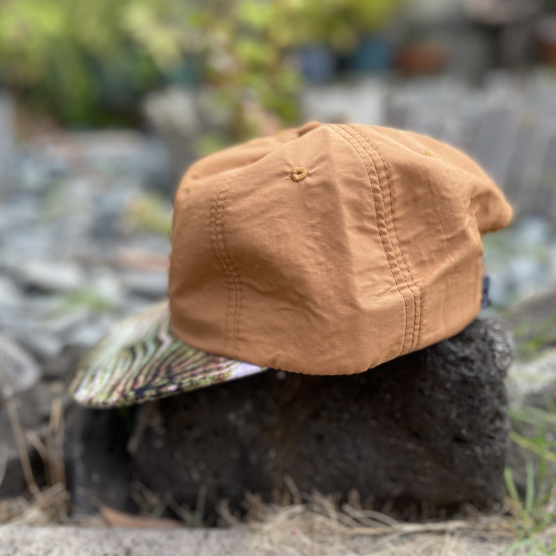 Hat - Coralwear - Light Brown - Leptoseris - Flat Brim