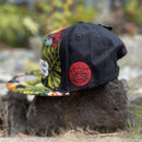 Hat - Flat Brim - Floral 808