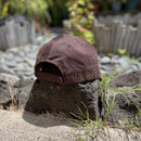Koa Wood Black or Brown Kauai Island Hat w/ Tribal Waves Rim