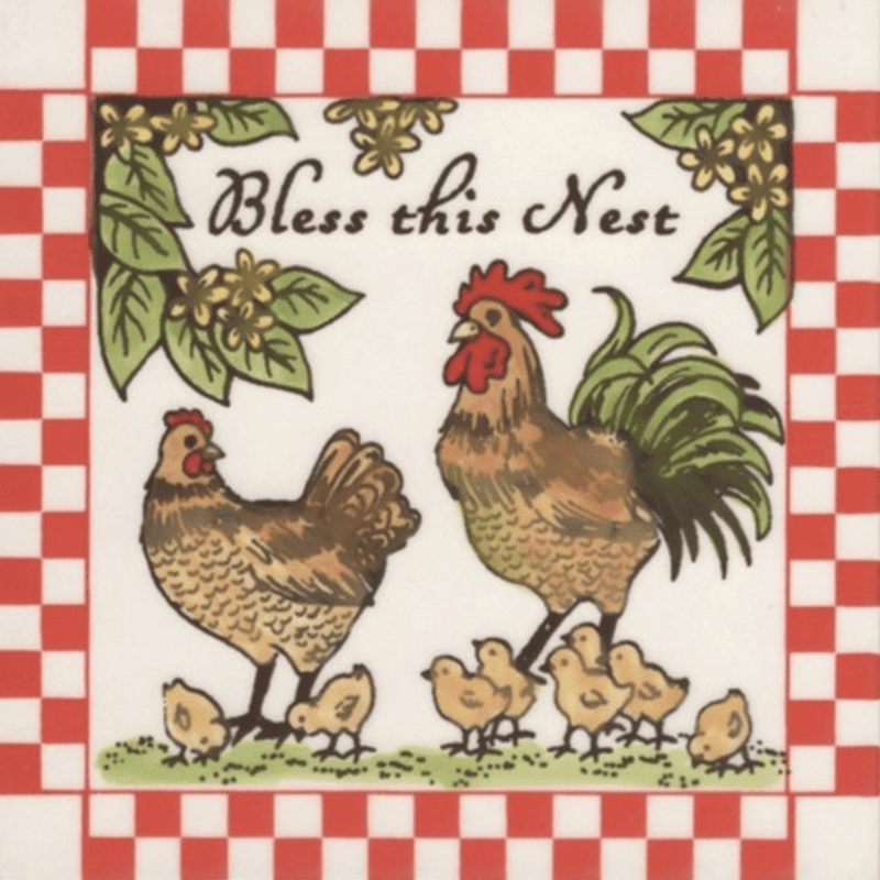 Bless This Nest Tile
