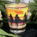 Shot Glass - Surfer Girls Sunset