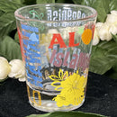 Shot Glass - Clear Colorful Hawaii